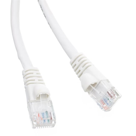 Cable Wholesale Cat5e Black Ethernet Patch Cable, Bootless - 6 in. 10X6-12200.5
